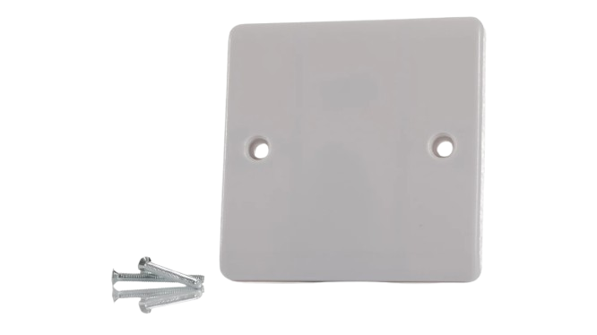 Blanking plate single