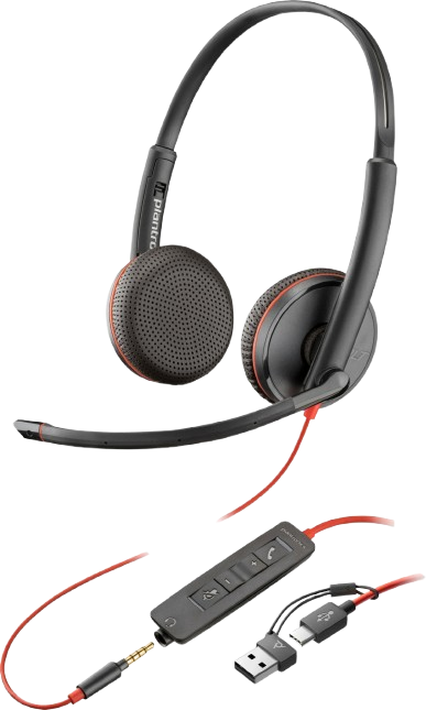 Poly Blackwire 3320 Stereo USB-C